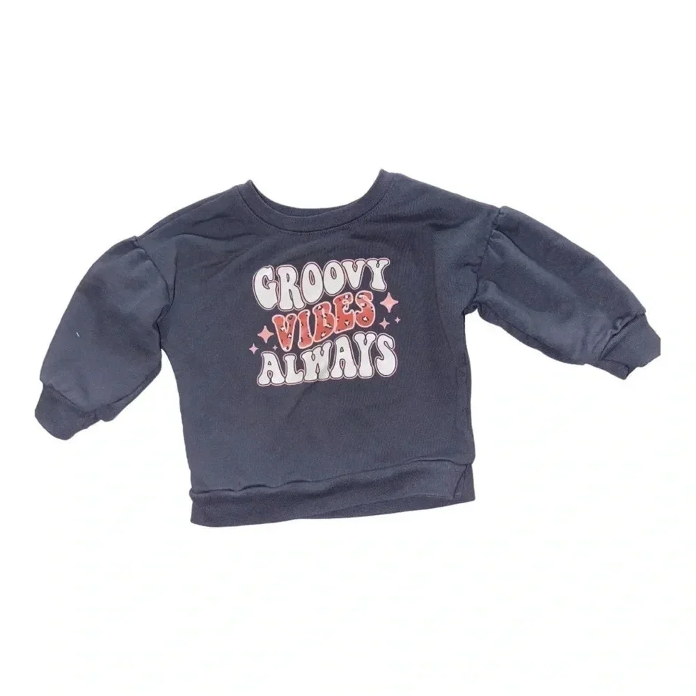 12m girl’s pant and and long sleeve  shirt set